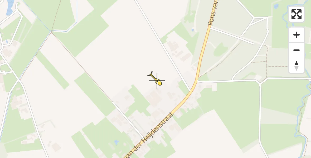 Routekaart van de vlucht: Lifeliner 3 naar Netersel