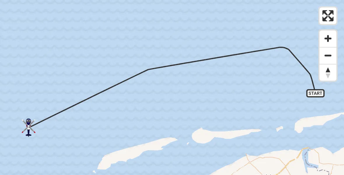 Vluchtroute Politiehelikopter  - , 08 september 2025, 10:47