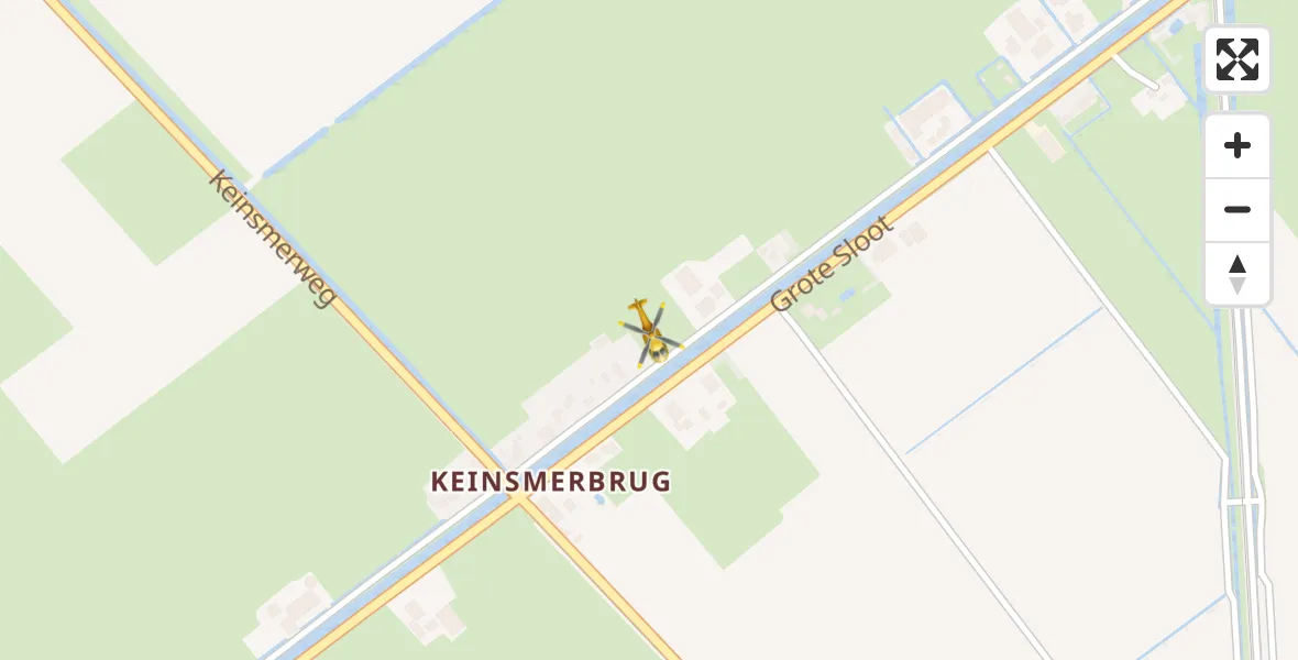 Vluchtroute Traumahelikopter Oudesluis - Oudesluis, 09 september 2025, 23:04