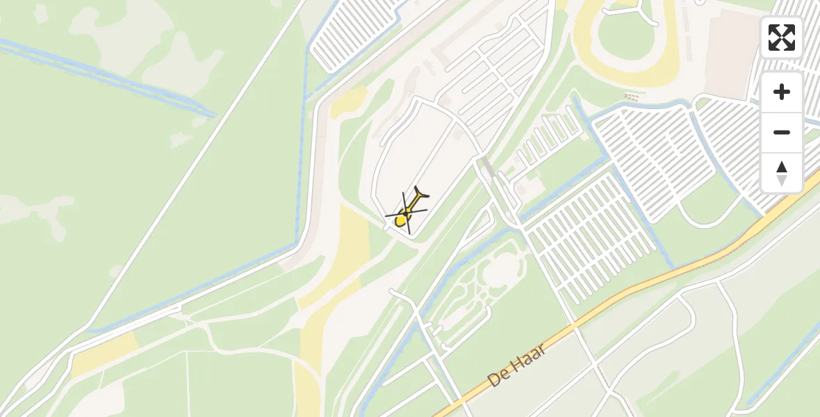 Routekaart van de vlucht: Lifeliner 4 naar Assen