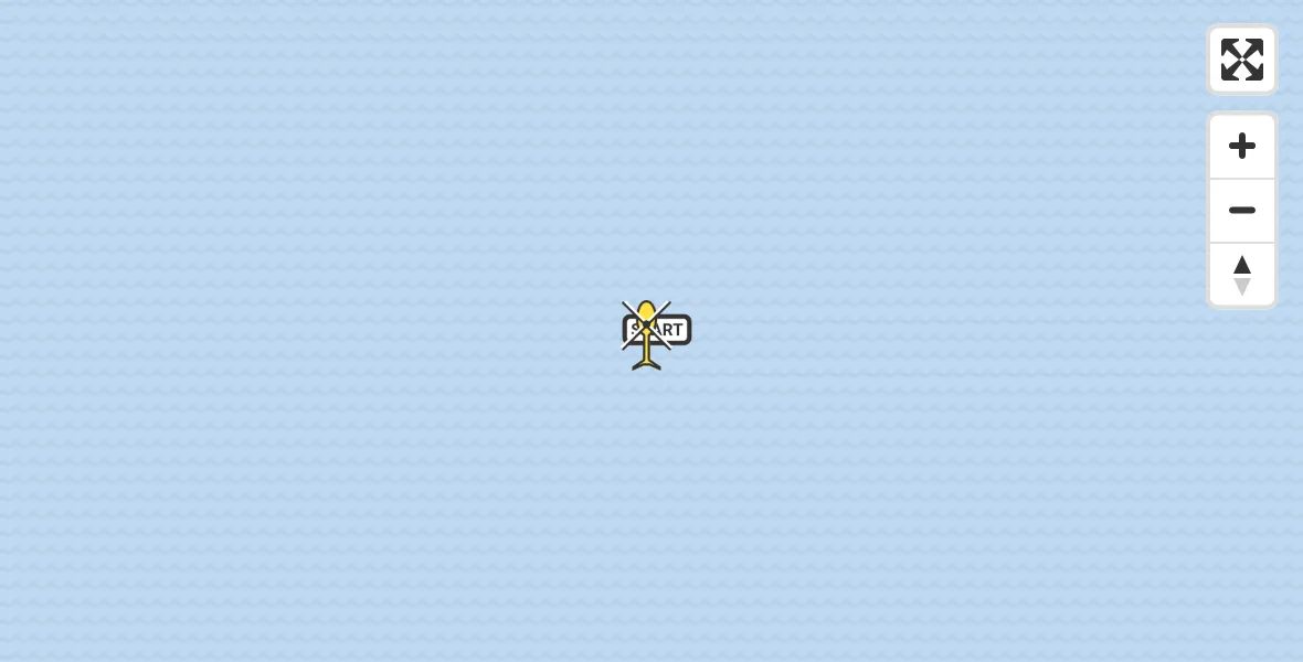 Routekaart van de vlucht: Kustwachthelikopter naar Harlingen, Vaarwater beoosten de Javaruggen