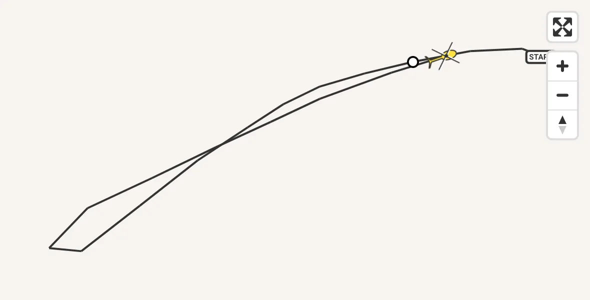 Routekaart van de vlucht: Traumaheli naar 