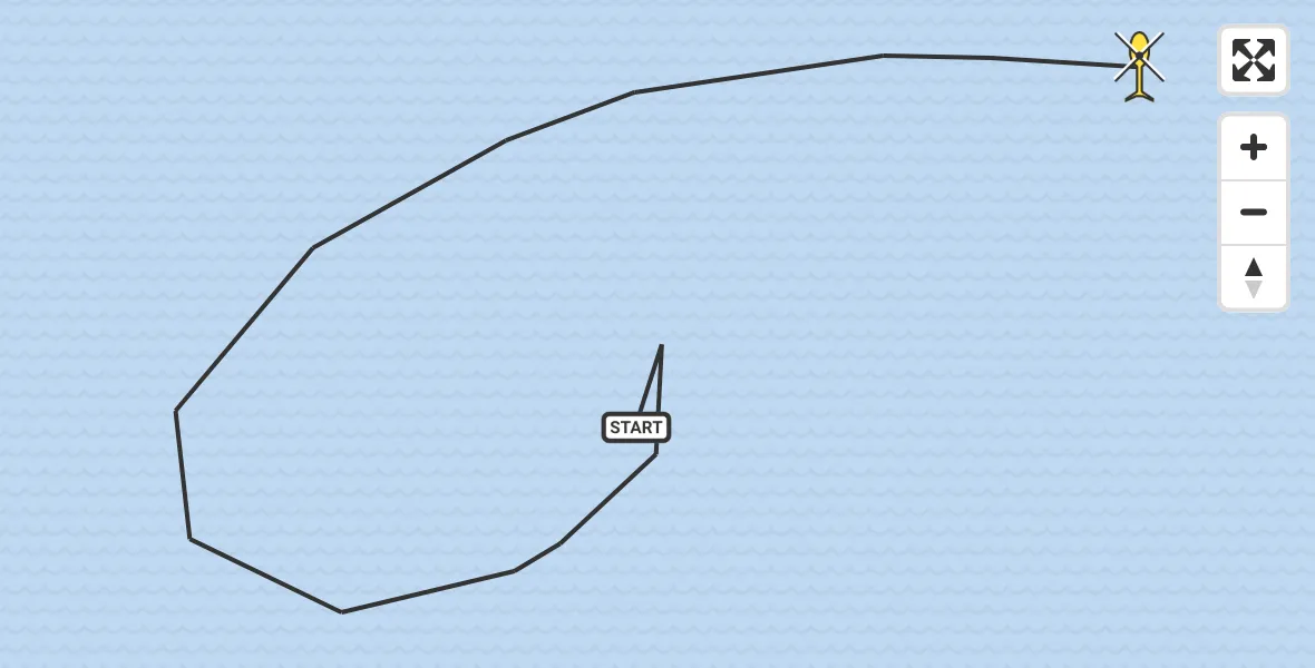 Routekaart van de vlucht: Politieheli naar Vlissingen, Zwartepolderweg