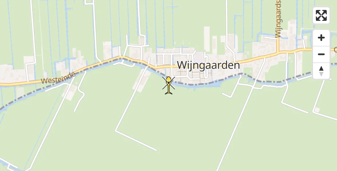 Routekaart van de vlucht: Lifeliner 2 naar Sliedrecht