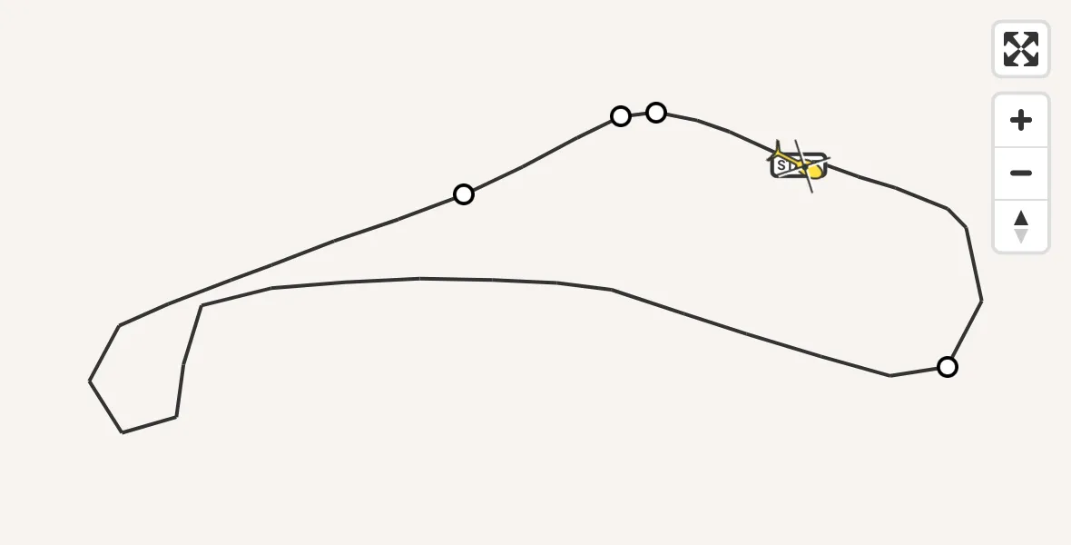 Routekaart van de vlucht: Traumaheli naar Sankt Augustin