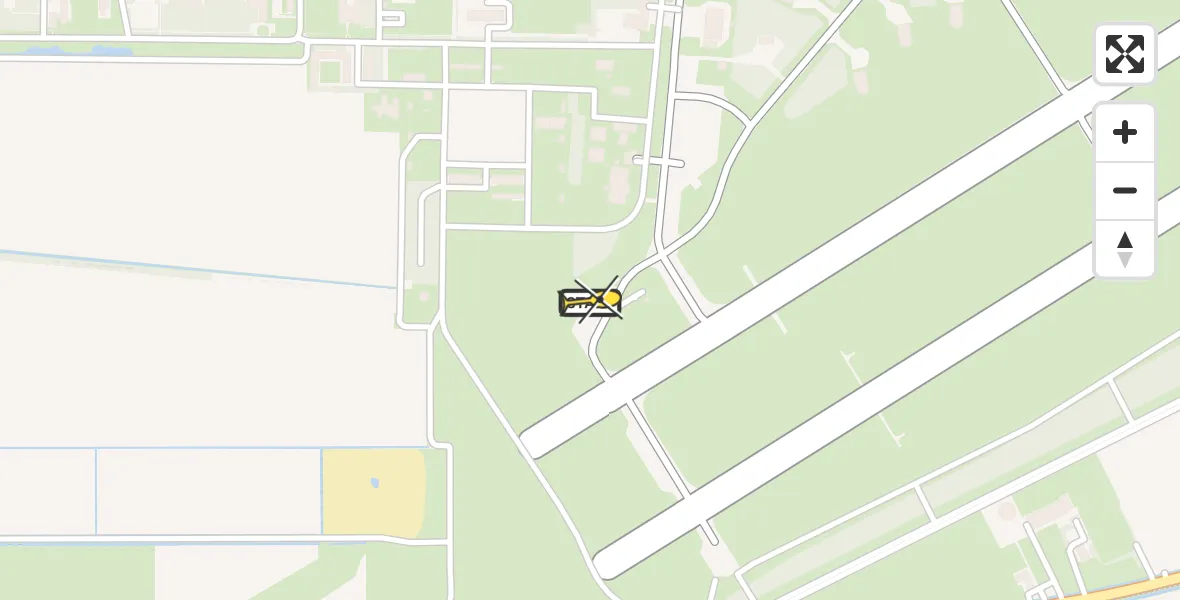 Routekaart van de vlucht: Lifeliner 3 naar Vliegbasis Volkel, Zeelandsedijk