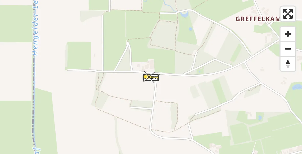 Routekaart van de vlucht: Lifeliner 3 naar Didam, Baarleweg