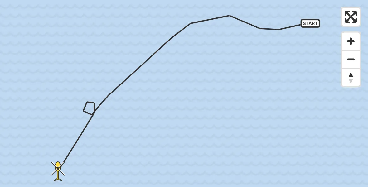 Routekaart van de vlucht: Politieheli naar 