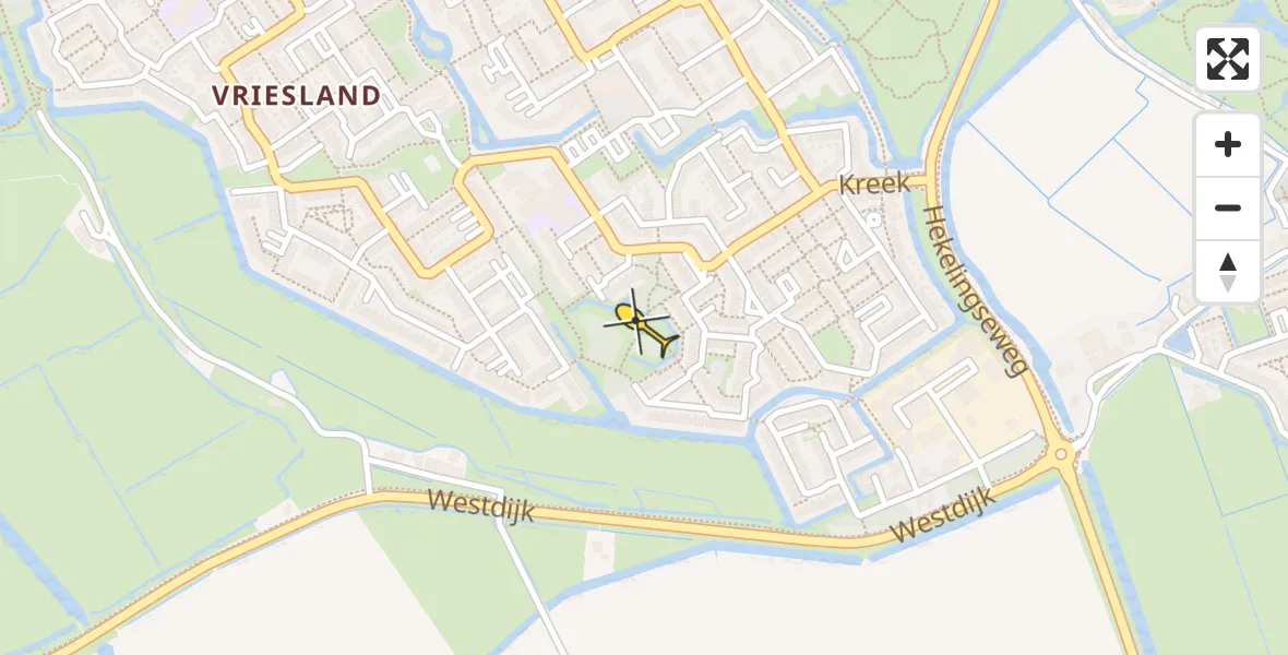 Routekaart van de vlucht: Lifeliner 2 naar Spijkenisse