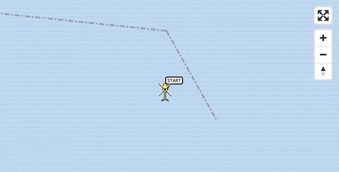 Routekaart van de vlucht: Kustwachthelikopter naar Terneuzen, Everingen