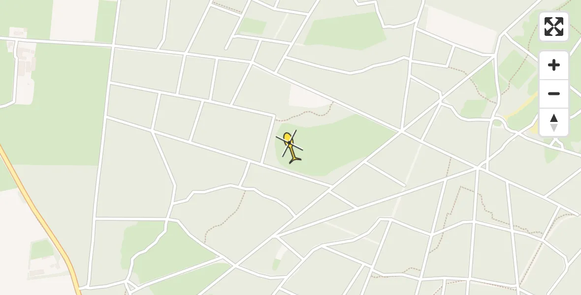 Routekaart van de vlucht: Politieheli naar Schijf