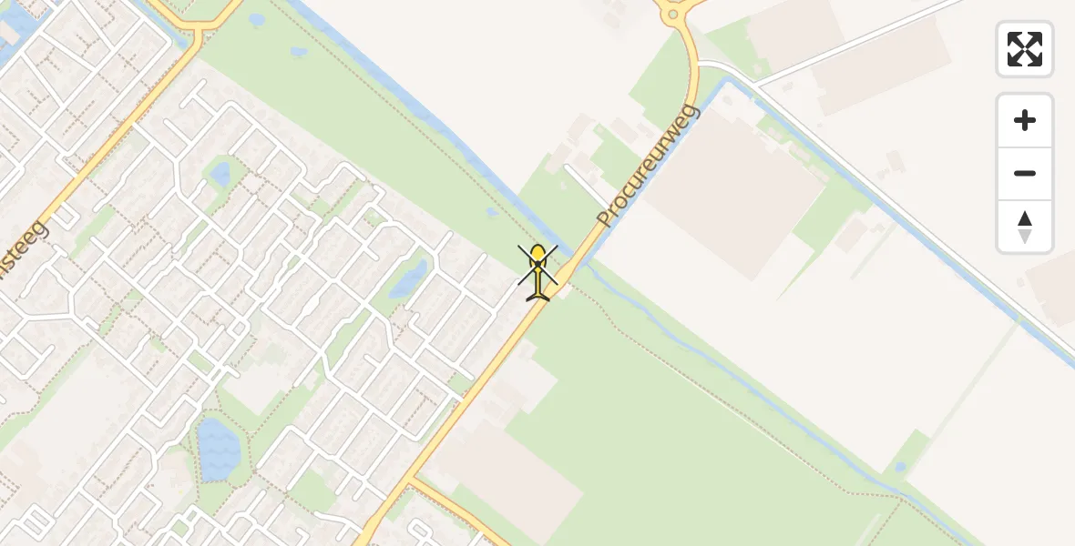 Routekaart van de vlucht: Lifeliner 2 naar Dongen