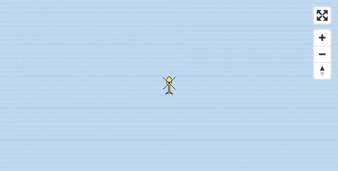 Routekaart van de vlucht: Kustwachthelikopter naar Vlissingen