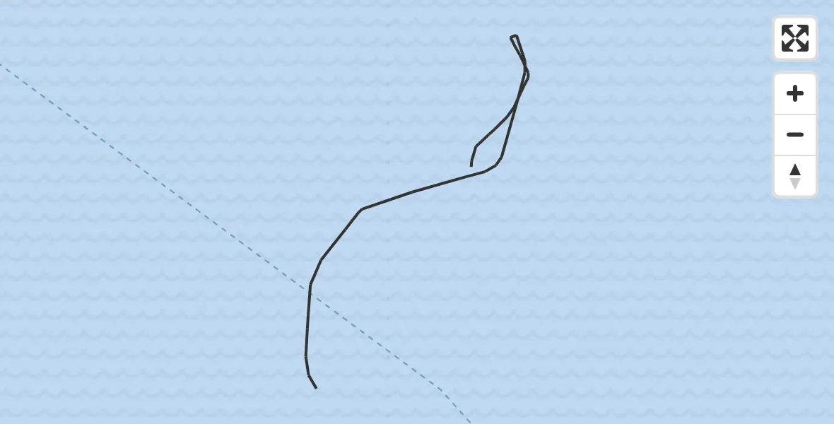 Vluchtroute Politiehelikopter van  naar 