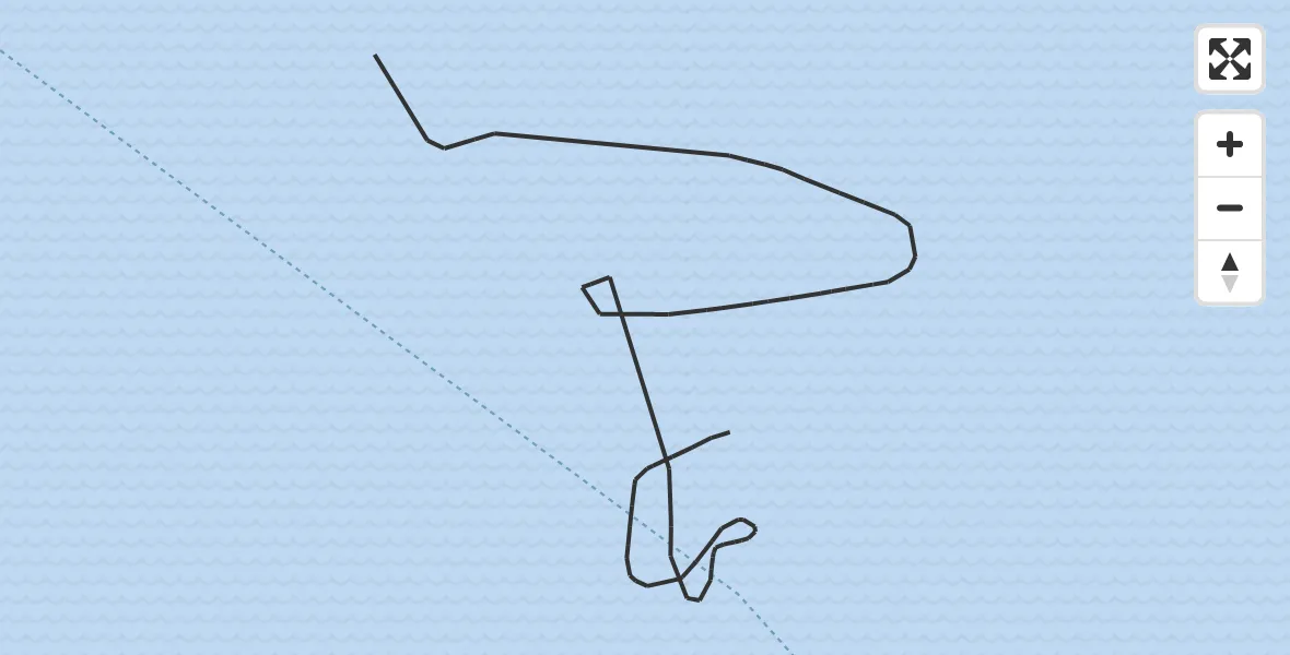 Vluchtroute Politiehelikopter van  naar 