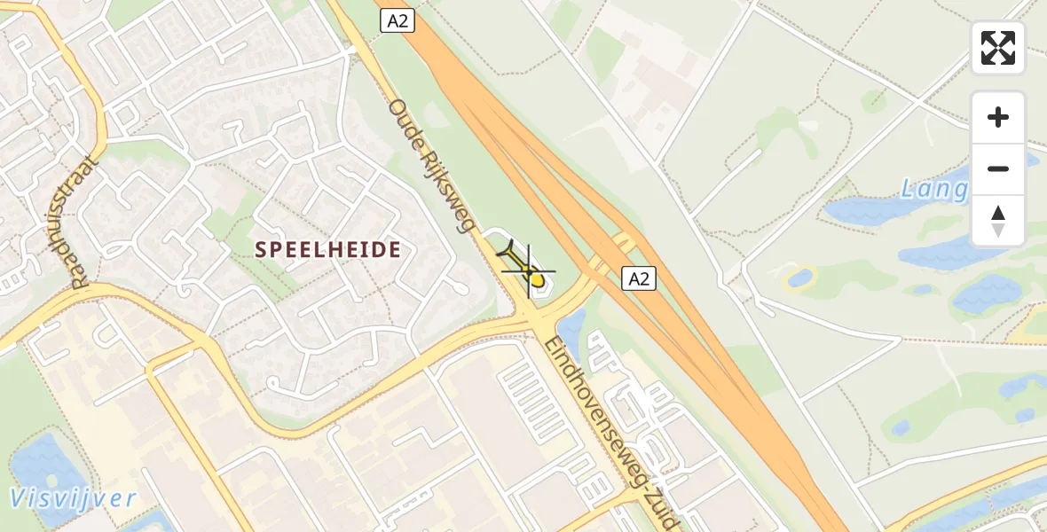 Routekaart van de vlucht: Lifeliner 3 naar Best