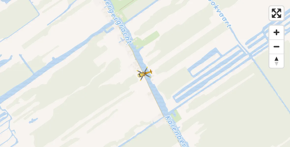 Vluchtroute Traumahelikopter Ossenzijl - Ossenzijl, 11 november 2025, 10:00