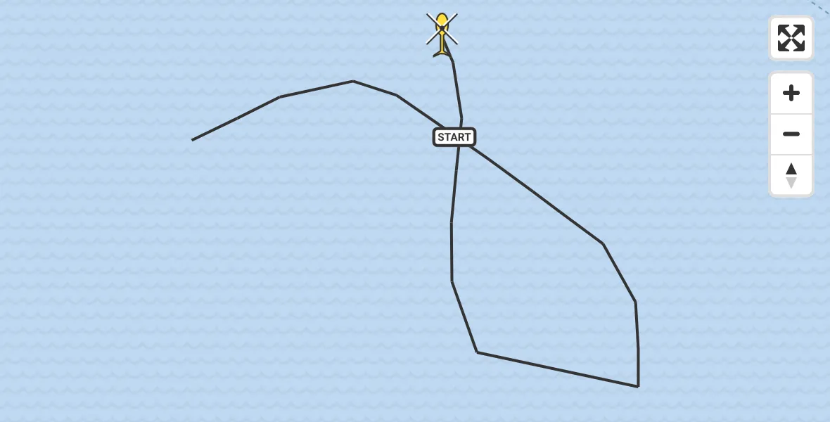 Routekaart van de vlucht: Politieheli naar 