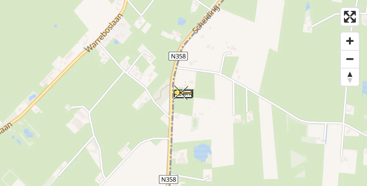 Routekaart van de vlucht: Lifeliner 4 naar Opende, Scheiding