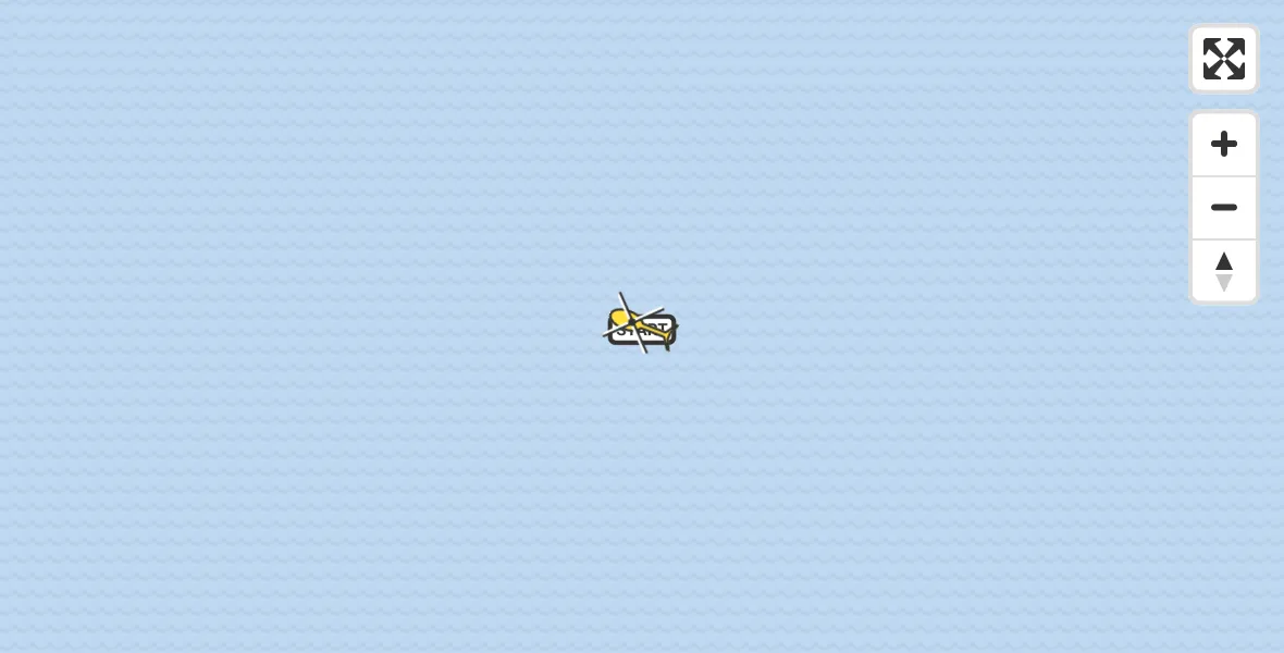 Routekaart van de vlucht: Kustwachthelikopter naar Vlissingen, Domburger Rassen