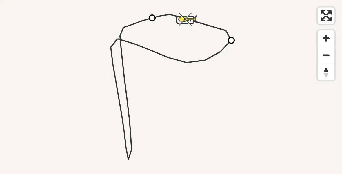 Routekaart van de vlucht: Ambulanceheli naar Sankt Augustin