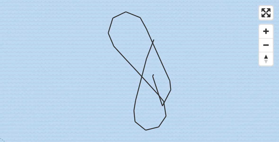 Vluchtroute Kustwachthelikopter van  naar 