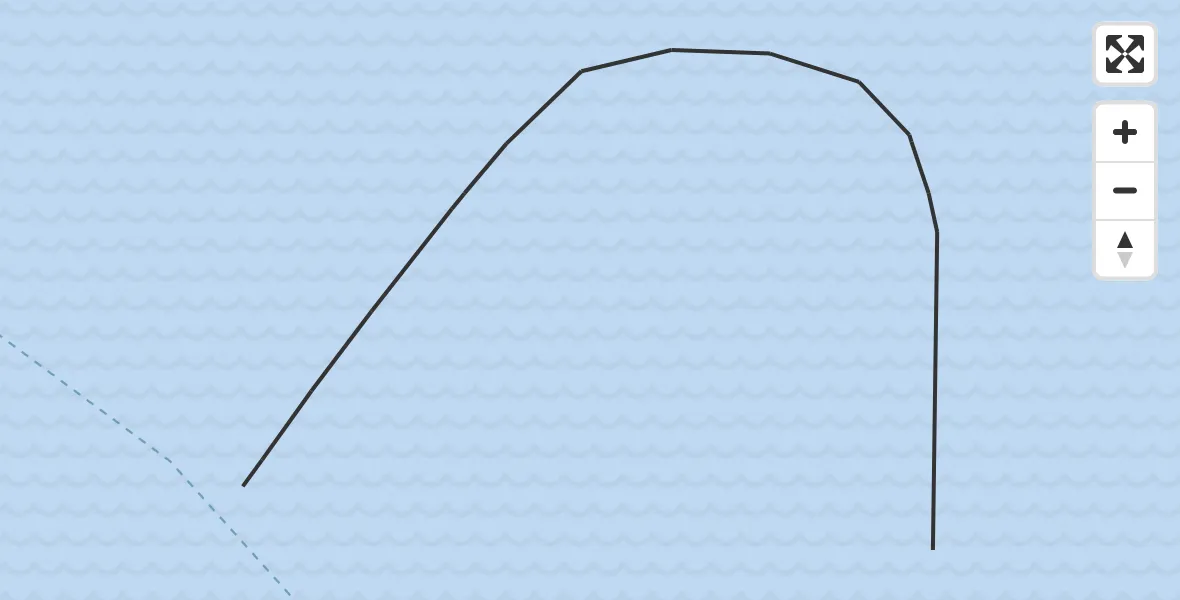 Vluchtroute Politiehelikopter van  naar 