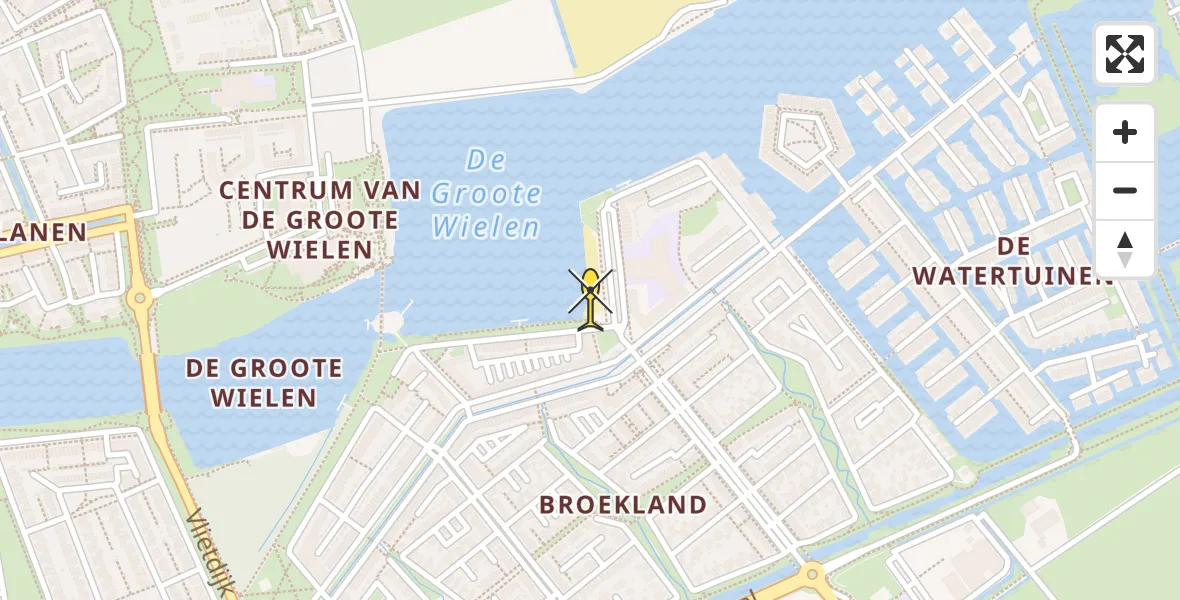 Routekaart van de vlucht: Lifeliner 3 naar Rosmalen