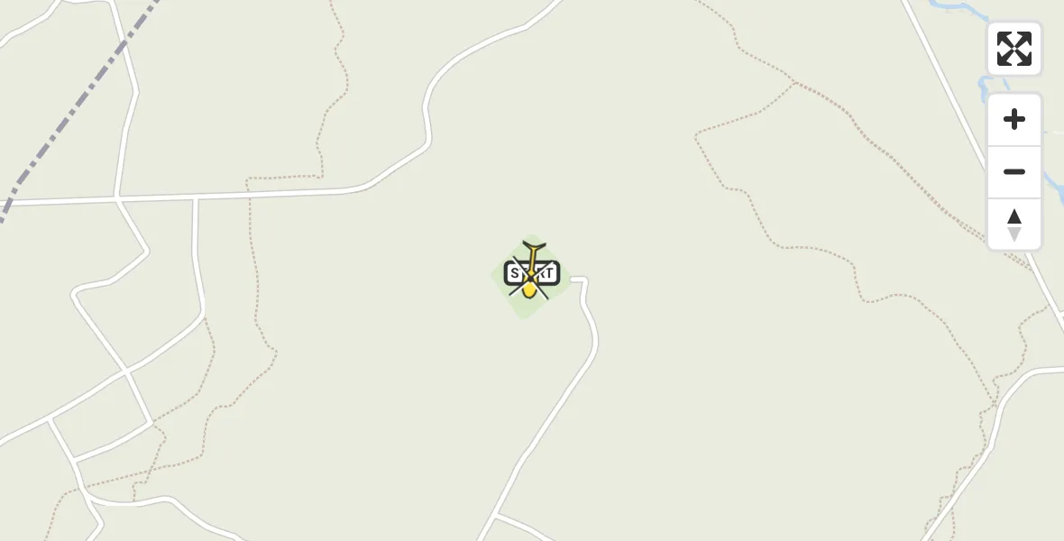 Routekaart van de vlucht: Politieheli naar Ermelo, Cyriassischepad