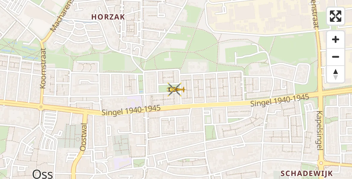 Vluchtroute Traumahelikopter Oss - Oss, 12 december 2025, 09:02