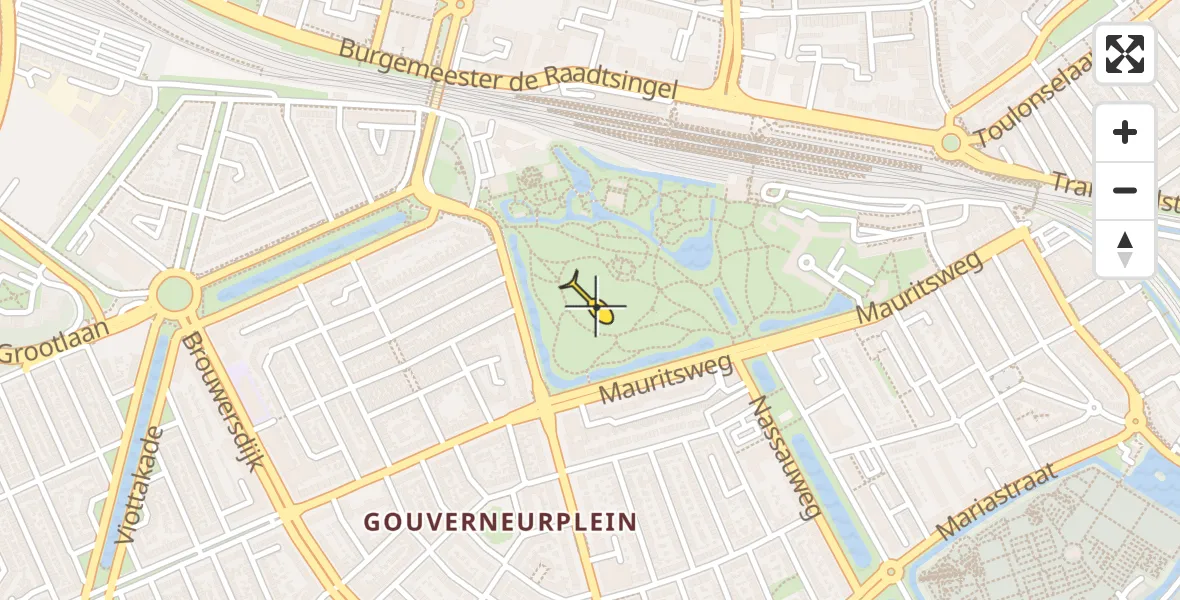 Routekaart van de vlucht: Lifeliner 2 naar Dordrecht