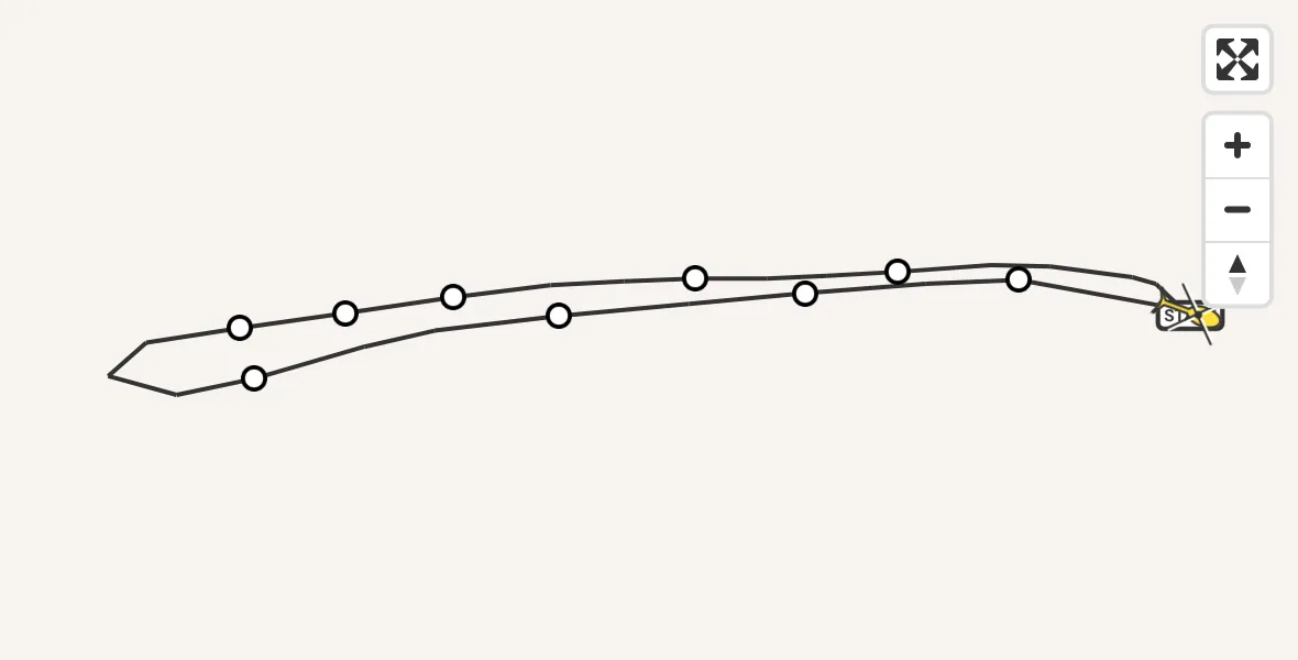 Routekaart van de vlucht: Traumaheli naar Sankt Augustin