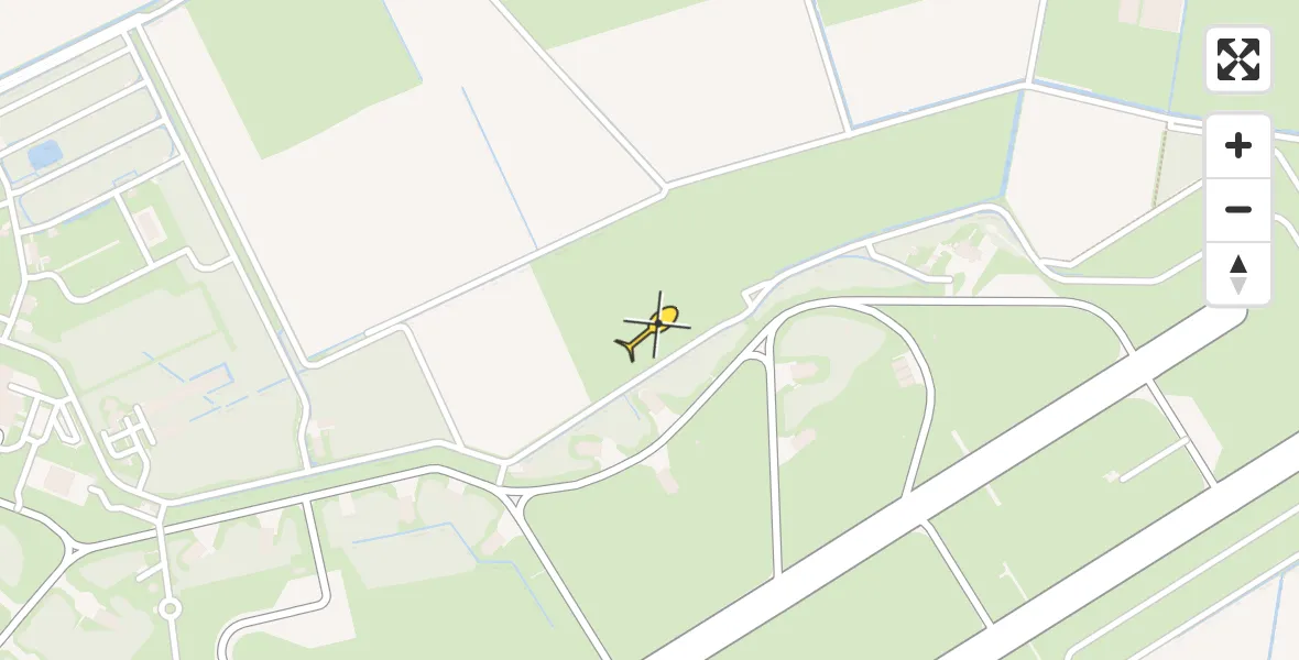 Routekaart van de vlucht: Lifeliner 3 naar Volkel