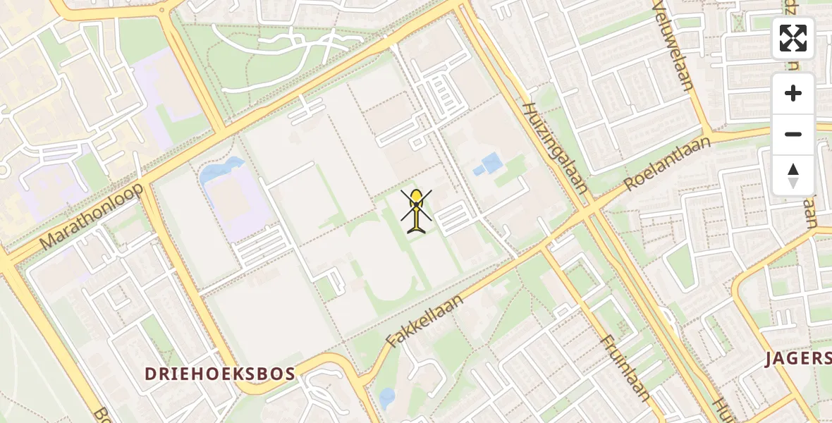 Routekaart van de vlucht: Lifeliner 3 naar Eindhoven