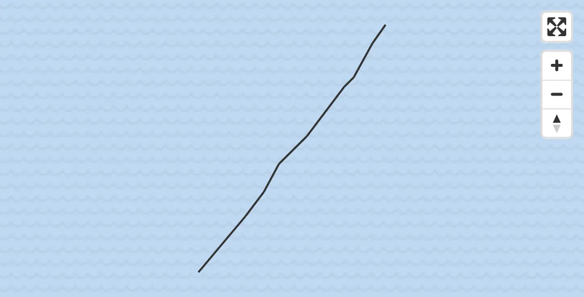 Vluchtroute Kustwachthelikopter van  naar 