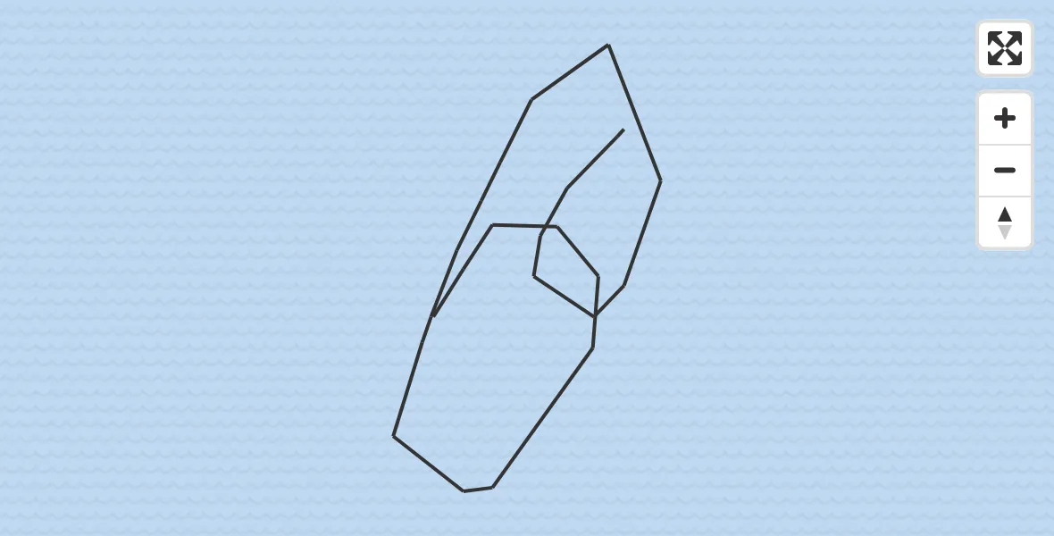 Vluchtroute Kustwachthelikopter van  naar 