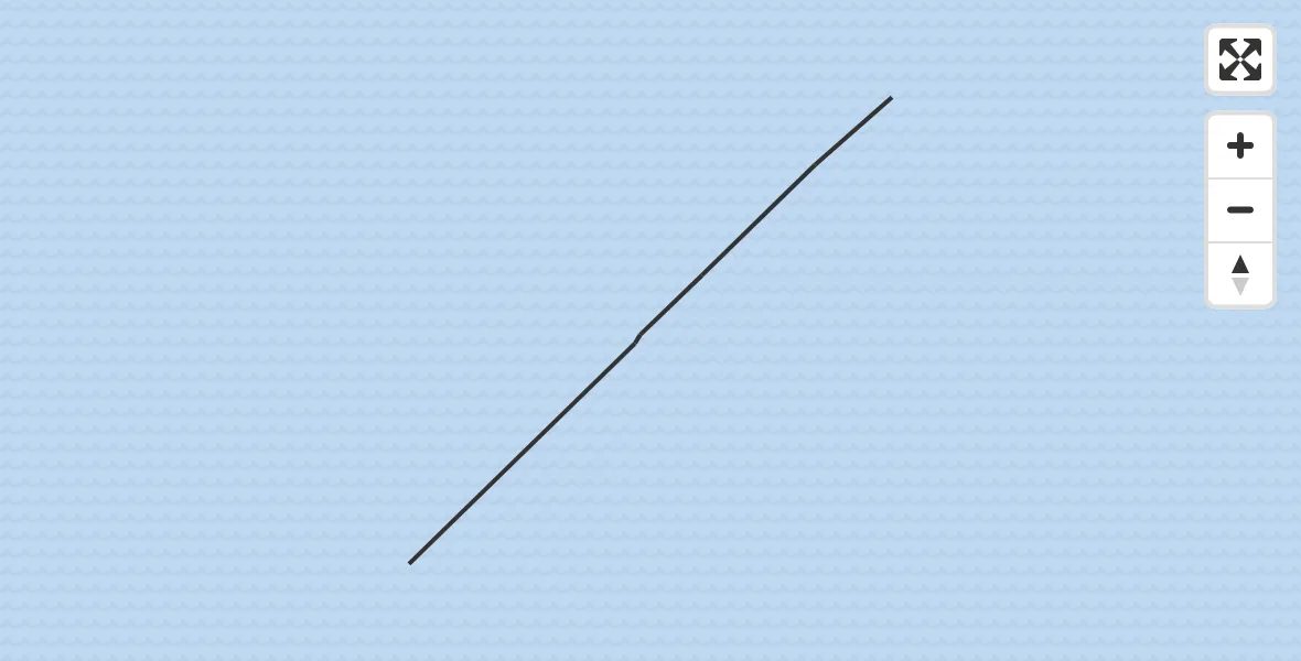 Routekaart van de vlucht: Kustwachthelikopter naar 