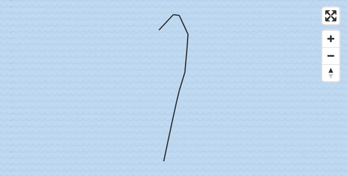 Vluchtroute Kustwachthelikopter van  naar 