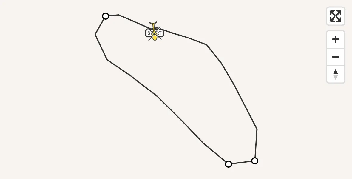 Routekaart van de vlucht: Traumaheli naar Sankt Augustin