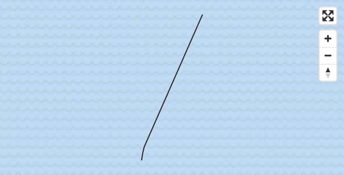 Vluchtroute Kustwachthelikopter van  naar 