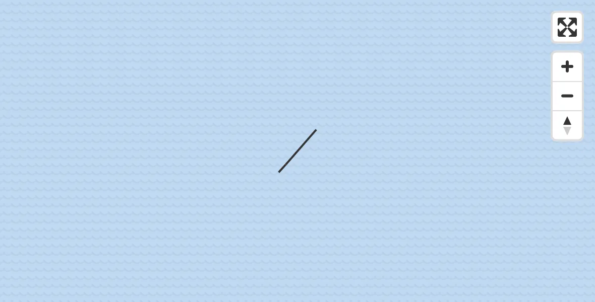 Routekaart van de vlucht: Kustwachthelikopter naar 