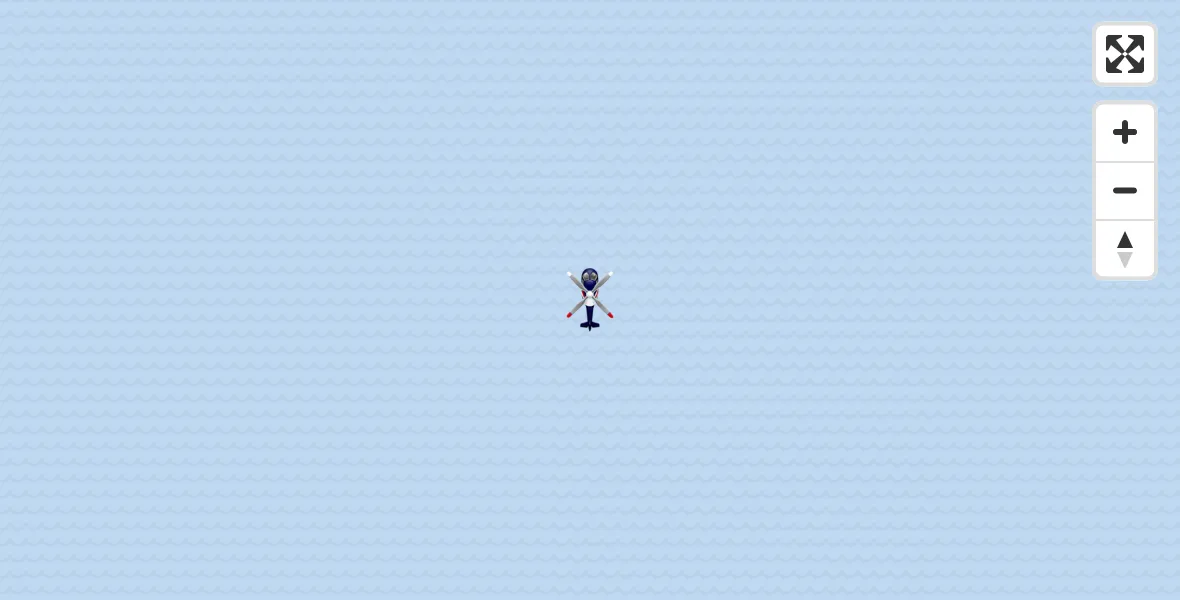 Vluchtroute Politiehelikopter van North Sea naar North Sea