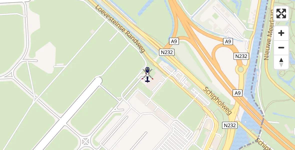 Vluchtroute Politiehelikopter Amsterdam Vliegveld Schiphol - Amsterdam Vliegveld Schiphol, 04 april 2026, 11:31