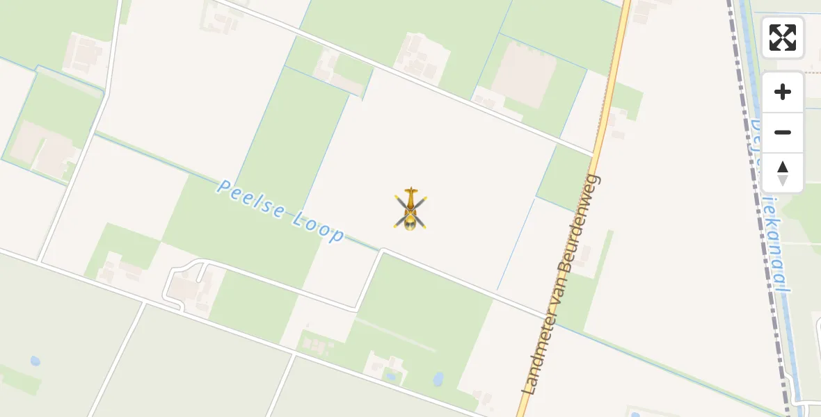 Vluchtroute Traumahelikopter De Rips - De Rips, 04 april 2026, 12:56