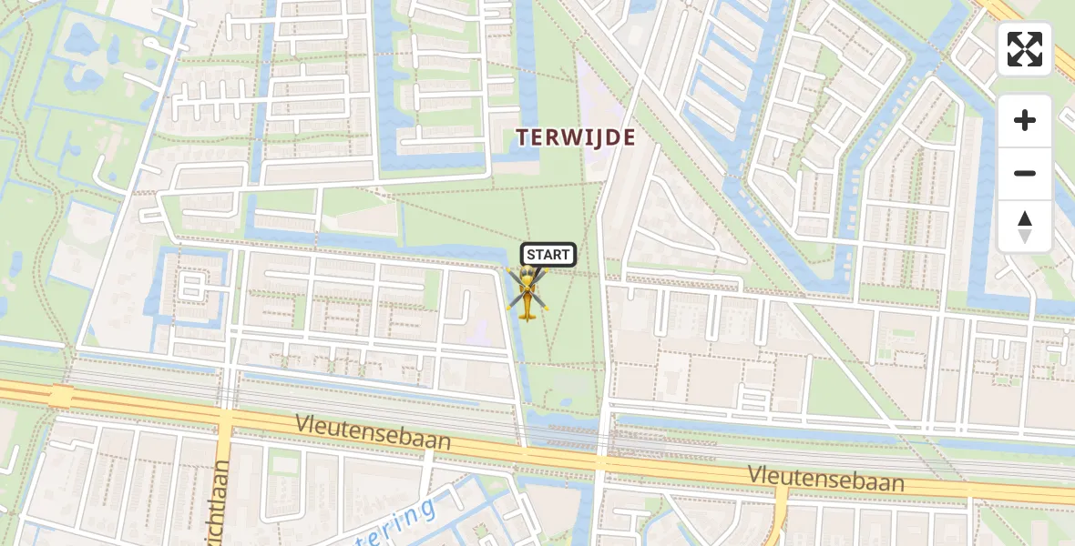 Vluchtroute Traumahelikopter Utrecht - Utrecht, 04 april 2026, 20:31