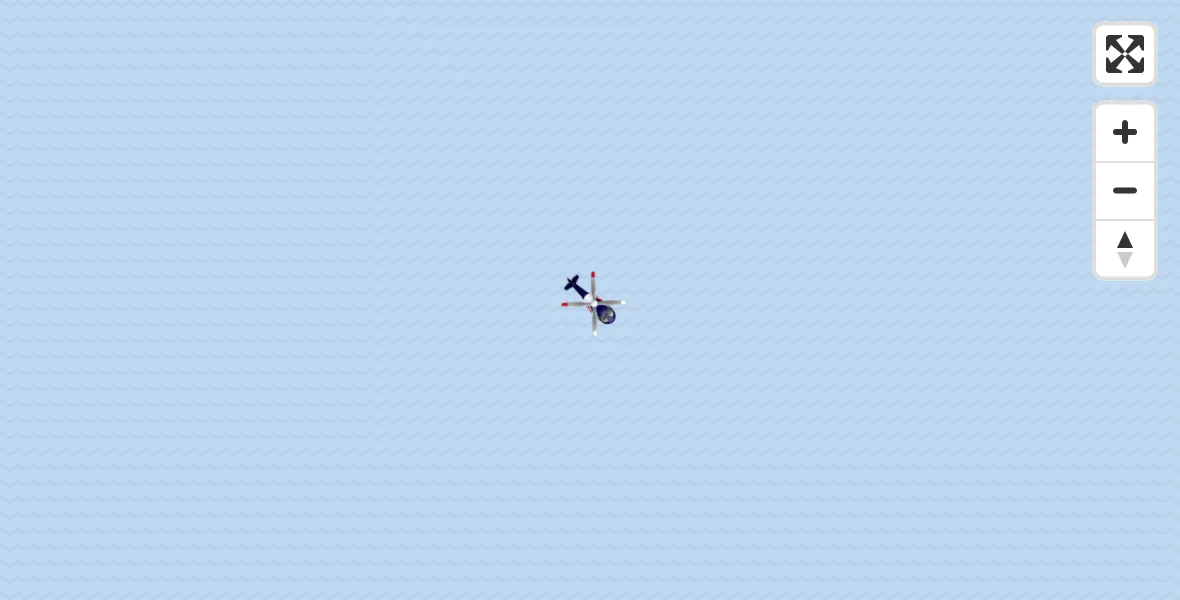 Vluchtroute Politiehelikopter van Noordzee naar Noordzee