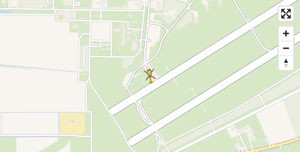 Vluchtroute Traumahelikopter Vliegbasis Volkel - Vliegbasis Volkel, 19 april 2026, 09:19