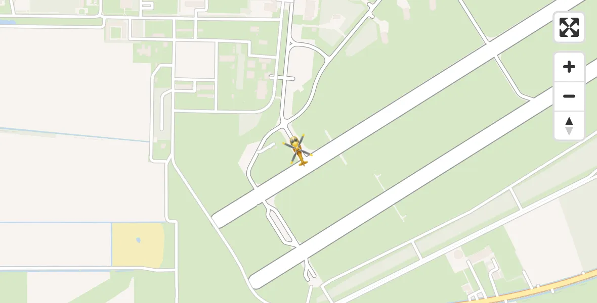 Vluchtroute Traumahelikopter Vliegbasis Volkel - Vliegbasis Volkel, 19 april 2026, 16:36