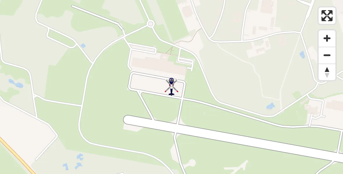 Vluchtroute Politiehelikopter Vliegbasis Gilze Rijen - Vliegbasis Gilze Rijen, 18 mei 2026, 09:13