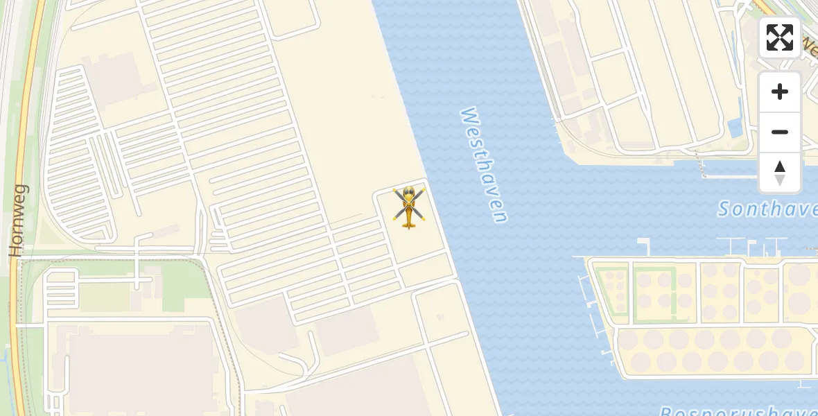 Vluchtroute Traumahelikopter Amsterdam - Amsterdam, 22 mei 2026, 15:04